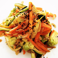 Verduras salteados