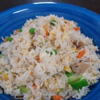 Arroz salteados con verduras
