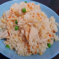 Arroz Salteados con pollo